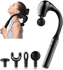 Massage Gun with Extended Handle - مسدس تدليك بمقبض ممتد